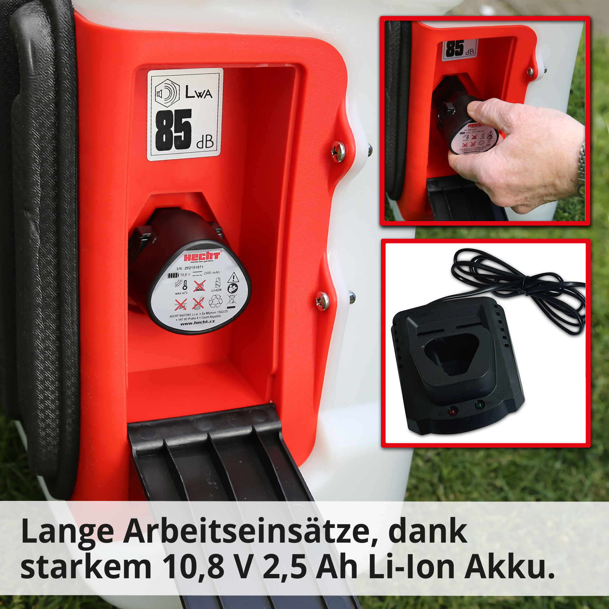 Akku Rückenspritze HECHT 410