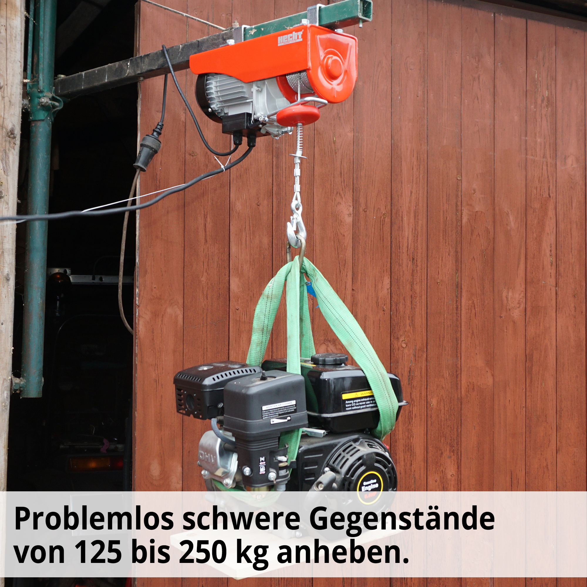 Pallit Seilwinde elektrisch | bis 990 kg | 18 m / 9 m | inkl. Fernbedienung Pallit Seilwinde elektrisch | bis 990 kg | 18 m / 9 m | inkl. Fernbedienung