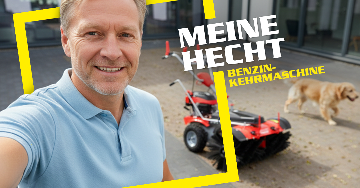 Benzin-Kehrmaschinen (Dieses Bild wurde mit Hilfe von KI generiert.)