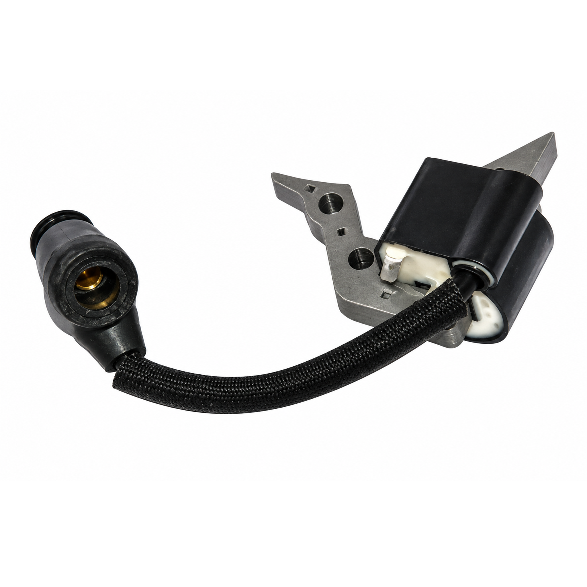 Zündspule mit Stecker (Dieses Bild wurde mit Hilfe von KI generiert.)