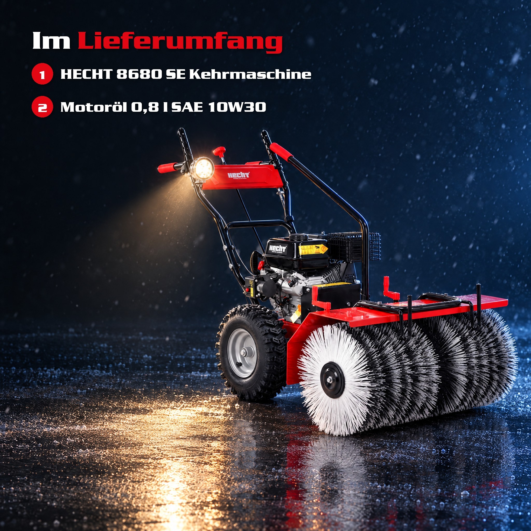 HECHT 8680 SE Benzin-Kehrmaschine Bild 10 (Dieses Bild wurde mit Hilfe von KI generiert.)