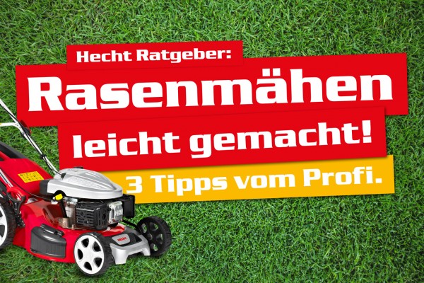 Rasenmähen leicht gemacht. 3 Tipps vom Profi (Dieses Bild wurde mit Hilfe von KI generiert.)