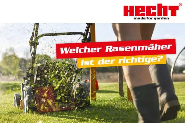 Entscheidungshilfe: Welcher Rasenmäher ist der richtige? (Dieses Bild wurde mit Hilfe von KI generiert.)
