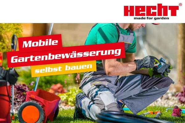 Mobile Gartenbewässerung