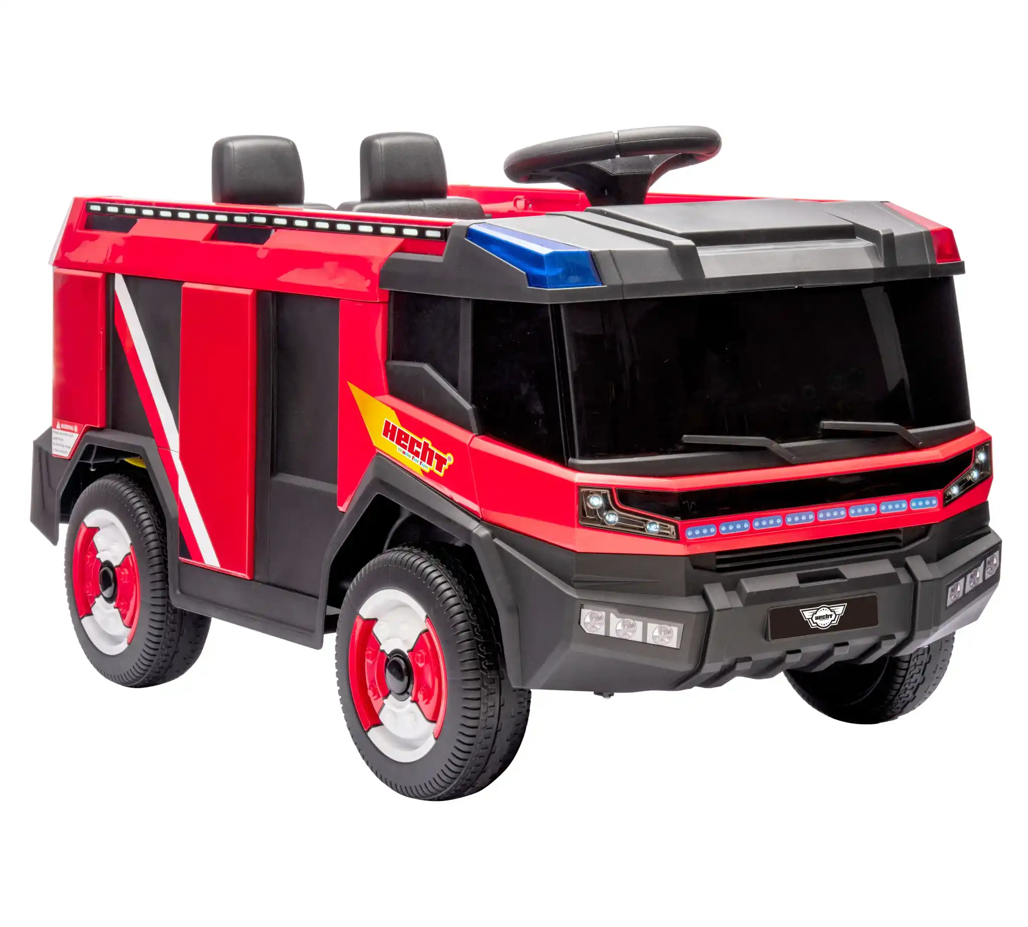 Kinder Feuerwehrauto Elektrisch von HECHT (Dieses Bild wurde mit Hilfe von KI generiert.)