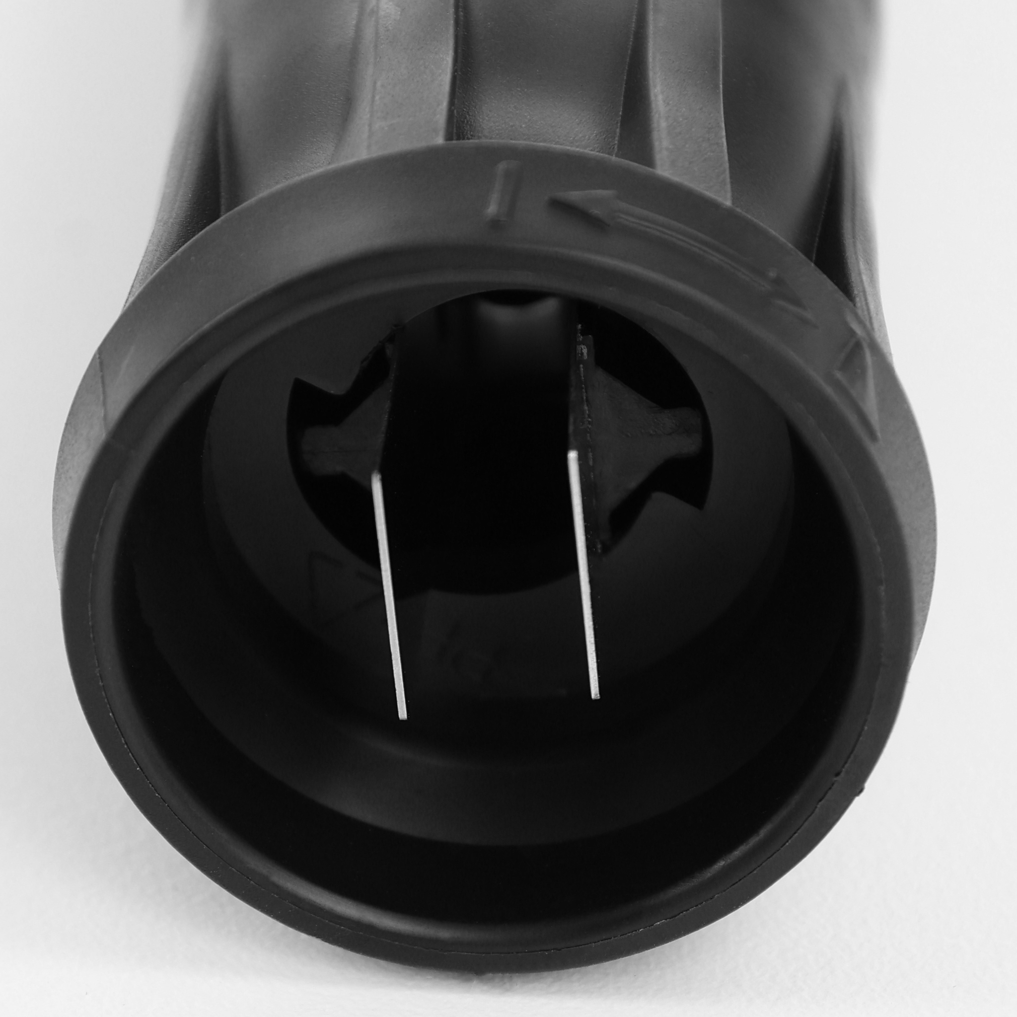 Hochdruckreiniger Düse Variodüse verstellbar Strahlbreite Metallplättchen Spitze Detail