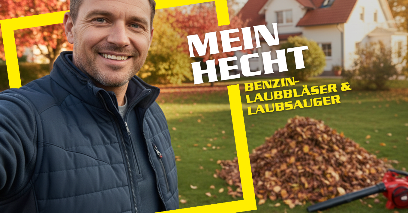 Benzin-Laubsauger & Benzin-Laubbläser (Dieses Bild wurde mit Hilfe von KI generiert.)