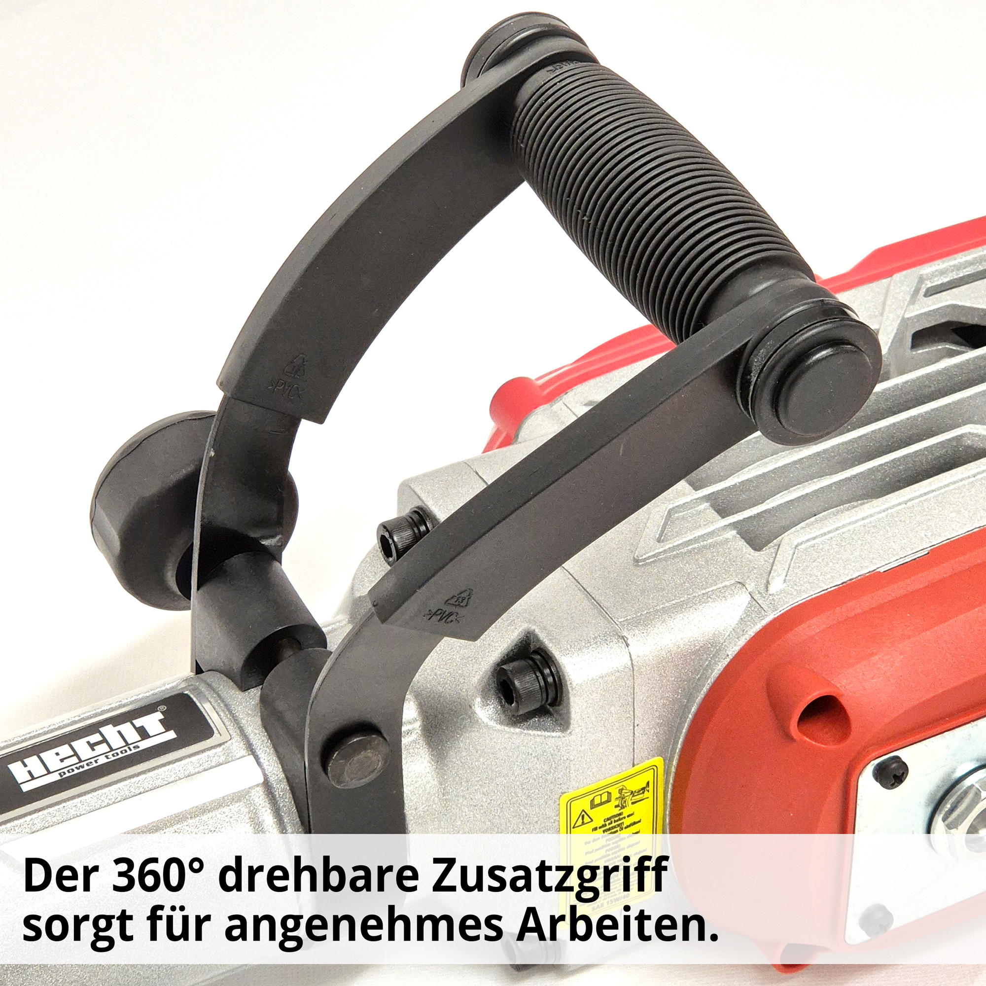 Zusatzhandgriff verstellbar 360 Grad Abbruchhammer HECHT 1093 Ergonomie Halt
