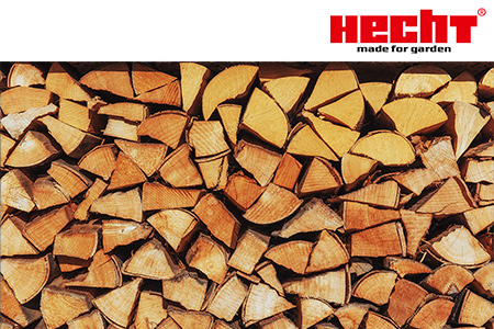 gespaltetes Holz